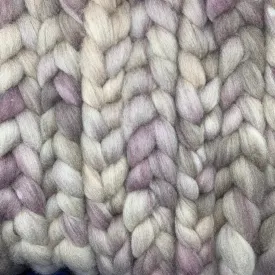 PNWWW Crossbred Blend Wool Roving 4oz: Ophelia